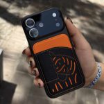 قاب گوشی دخترونه hermes horse orange کد c4599