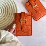 جاکارتی چرمی هرمس نارنجی (کدa0315)