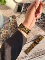 بند اپل واچ کشی طرح پلنگی (کدw5073) - تصویر 2