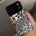 قاب گوشی ایفون دیور DIOR black/white c4596