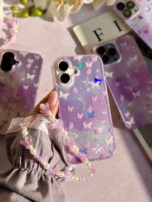 قاب Holo butterfly با آویز (کدC2142) - تصویر 2