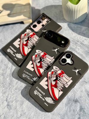 قاب Jordan 1 RED آیفون / سامسونگ / شیائومی (کدC2149) - تصویر 6