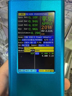 آداپتور 20 وات اپل مدل B/A با گارانتی مادام العمر (کدB9025) - تصویر 2