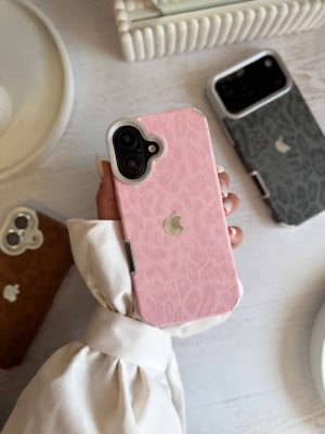 قاب Leopard Luxe (Brown , Pink , Black) (کدC2051) - تصویر 4