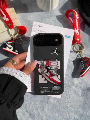 قاب Jordan 1 RED آیفون / سامسونگ / شیائومی (کدC2149) - تصویر 2