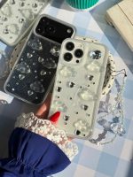 قاب گوشی ابر شاینی با آویز ابری (کدC2190) - تصویر 3