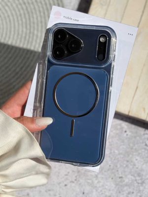 قاب ایفون ۱۷  Protective Case سری 17 با مگ سیف (کدC2203) - تصویر 5
