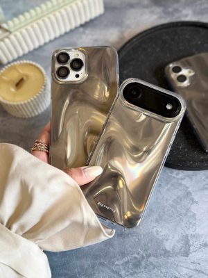 قاب گوشی دخترونه  Light Grey (کدC2110) - تصویر 3