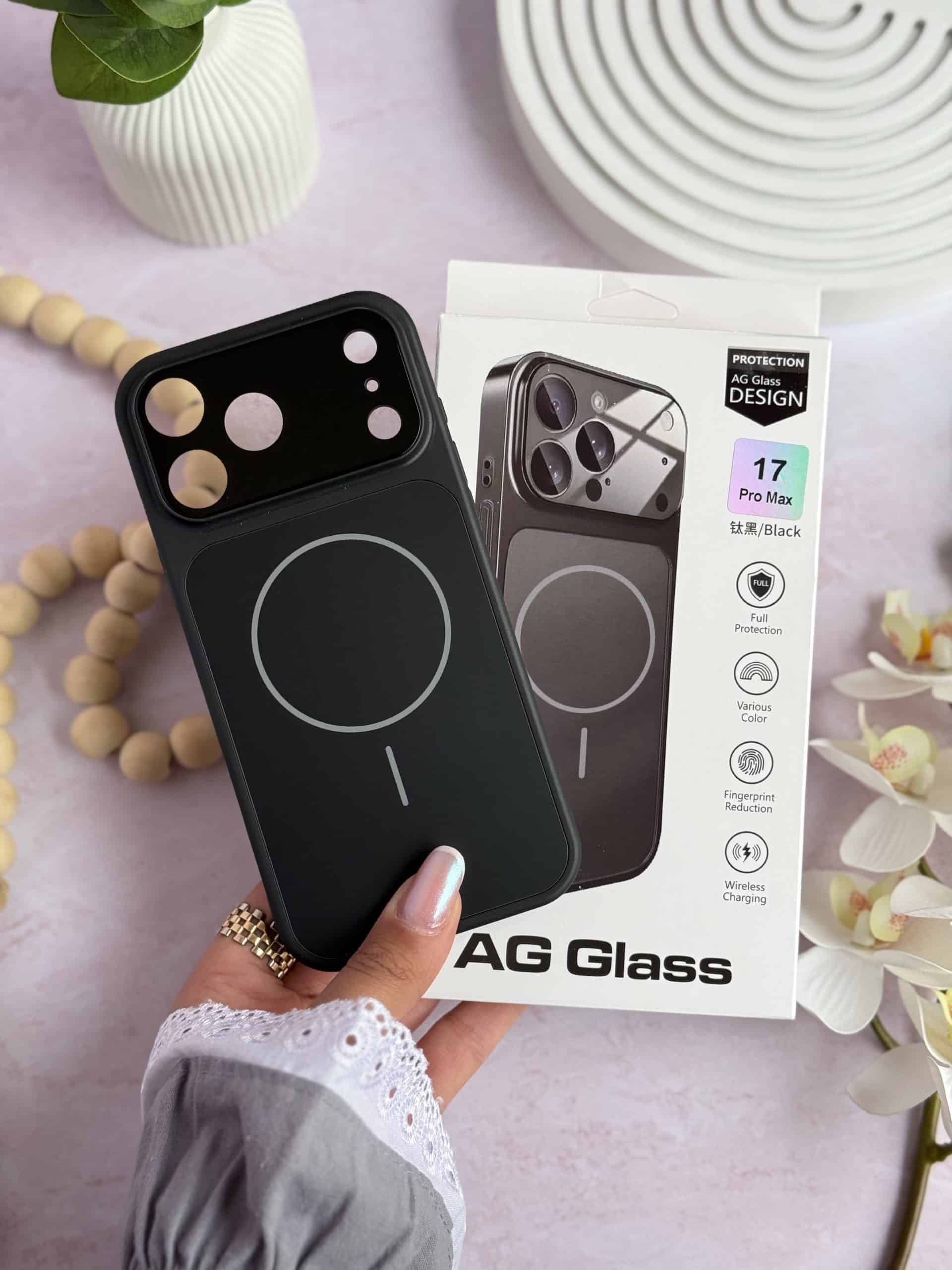 faa8c0-1 قاب AG GLASS ^ مشکی ^ (کدC2152) - تصویر 1