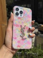 قاب گوشی YSL Pink Garden C2244 | قاب صورتی گل‌دار YSL - تصویر 4