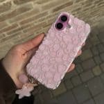 قاب گوشی Minimal Leopard صورتی C4663 | قاب پلنگی صورتی مینیمال