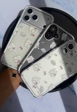 قاب گوشی Tea & Cats C2219 | قاب فانتزی گربه و چای - تصویر 2