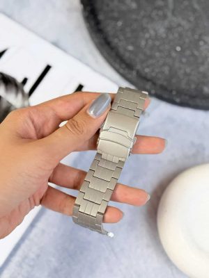 بند اپل واچ فلزی کلاسیک سه ردیفه W5079 | بند فلزی Apple Watch - تصویر 4