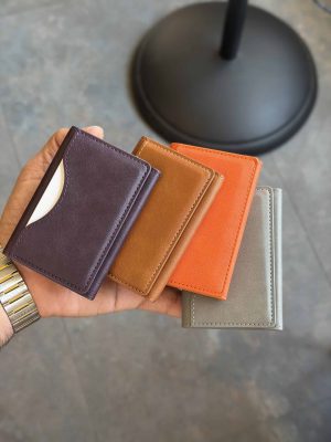 ولت کتابی چرمی CP202 | کیف پول چرمی کتابی - تصویر 2