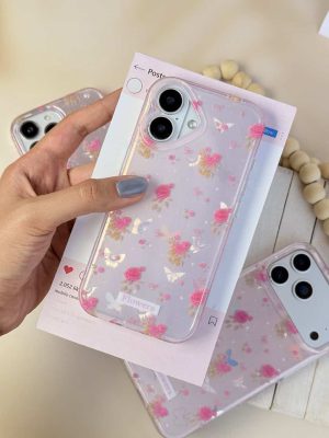 قاب گوشی بوکت رز C2261 | قاب فانتزی گل رز - تصویر 4