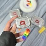 کاور ایرپاد LEGO با آویز A0330 | قاب ایرپاد طرح لگو