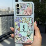 قاب گوشی YSL Spring Flowers اندروید C4745 | قاب گل‌دار YSL