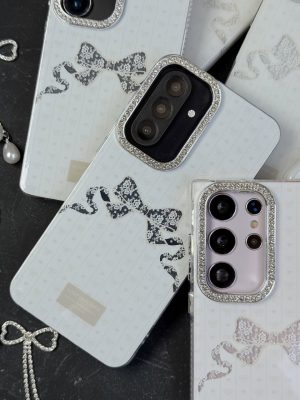 قاب پاپیون دور لنز نگین/شاین Lovely Power سامسونگ و شیائومی (کدC2262) - تصویر 6