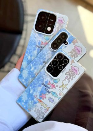 قاب گوشی Ocean Blue C2277 | قاب آبی اقیانوسی اندروید - تصویر 3