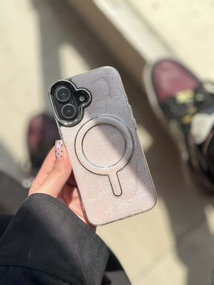 قاب صورتی شاینی با Mag Safe (کدC2288) - تصویر 6