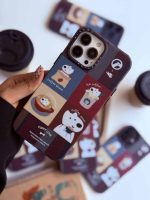 قاب عشق توله سگ قهوه‌ای Puppy Love Coffee (کد C2282)