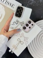 قاب پاپیون دور لنز نگین/شاین Lovely Power سامسونگ و شیائومی (کدC2262) - تصویر 2