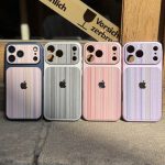 قاب گوشی راهراه نقرهای Striped Case C4868 - تصویر 3