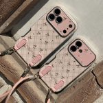 قاب گوشی صورتی پاپیونی بنددار Pink Ribbon C4720 - تصویر 4