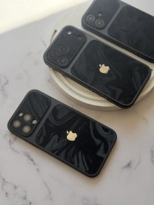 قاب گوشی ماربل لنز مخملی C2321 - تصویر 4