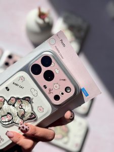قاب آیفون بچه گربه لنزدار فانتزی C2327 - تصویر 5