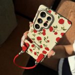 قاب سامسونگ گل رز قرمز Red Rose Flowers C4649 - تصویر 2