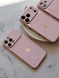 قاب گوشی ماربل لنز مخملی C2321 - تصویر 5