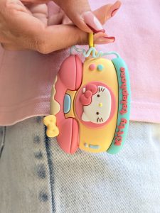 کاور ایرپاد سیلیکونی Kitty Telephone (کدa0327) - تصویر 3