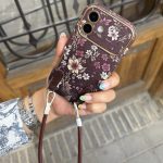 قاب سامسونگ گل رز قهوه‌ای Rose Brown C4546 - تصویر 4