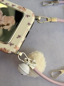 قاب گوشی  خرگوش 🐇 جاکارتی آینه ای با آویز (کدC2311) - Image 5