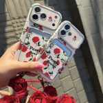 قاب سامسونگ گل رز قرمز Red Rose Flowers C4649 - تصویر 4