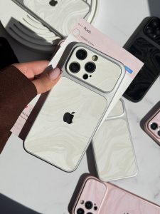 قاب گوشی ماربل لنز مخملی C2321 - تصویر 6