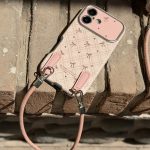 قاب گوشی صورتی پاپیونی بنددار Pink Ribbon C4720 - تصویر 3