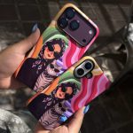 قاب گوشی زن و گربه Woman & Cat C4907 - تصویر 3