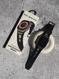 بند اپل واچ آرمور Armor مشکی W5085 - تصویر 2
