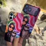 قاب گوشی زن و گربه Woman & Cat C4907 - تصویر 2