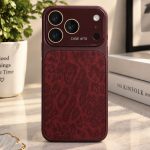 قاب آیفون ۱۳ تا ۱۷ پلنگی گیلاسی Leopard Cherry C4913 - تصویر 4
