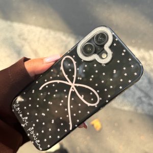 قاب آیفون شب صورتی اکلیلی