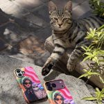 قاب گوشی زن و گربه Woman & Cat C4907 - تصویر 4