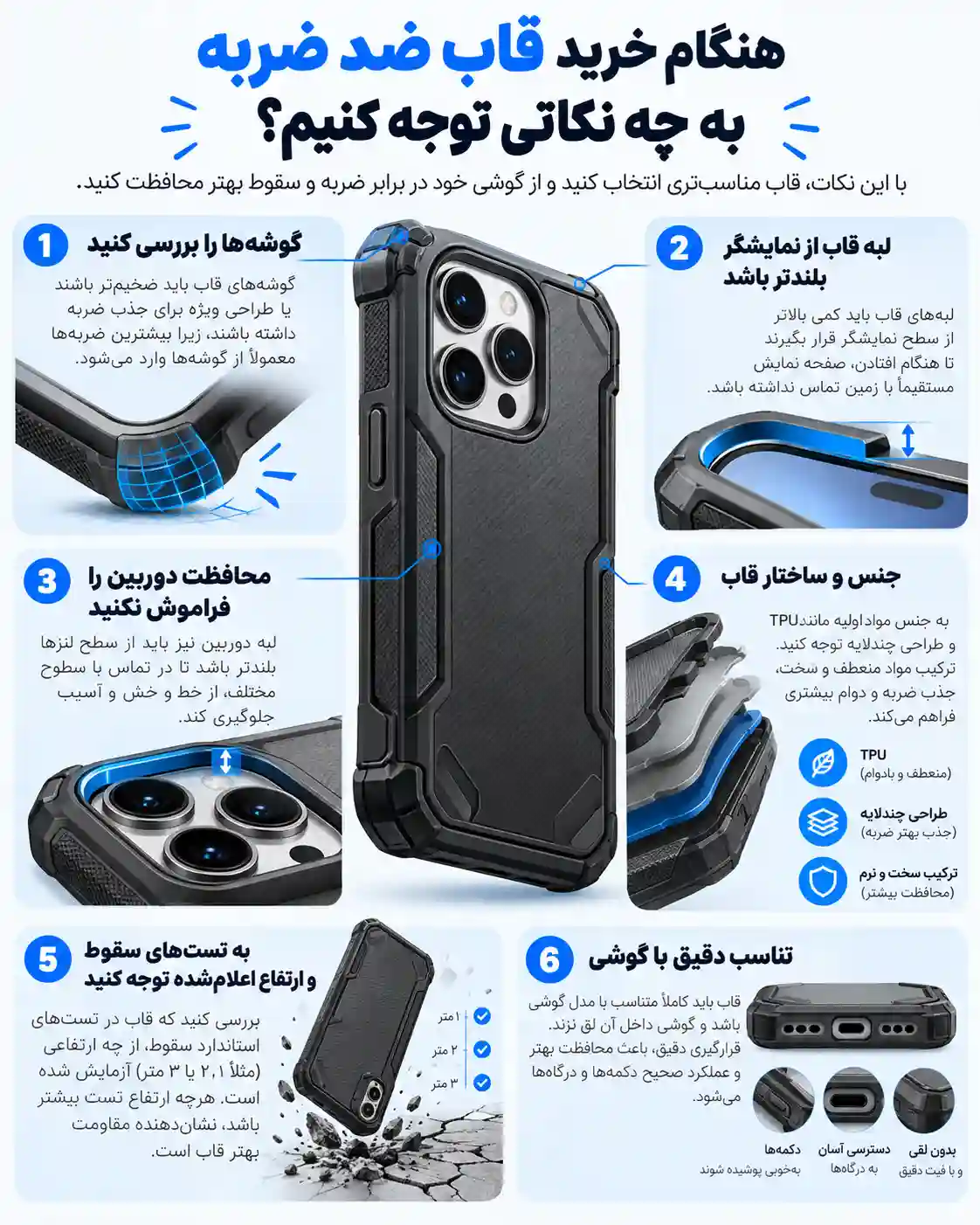 قاب ضد ضربه TPU
