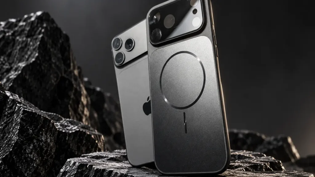 قاب آیفون AG مشکی تصویر 1
