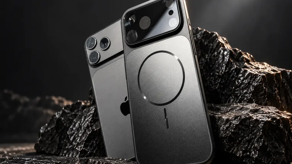 قاب آیفون AG مشکی تصویر 4