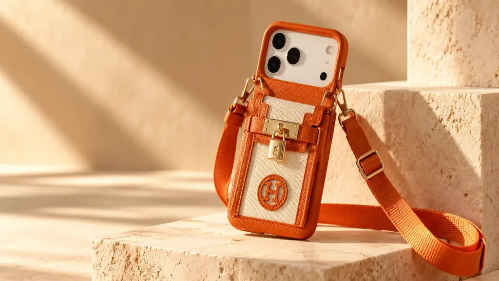 قاب آیفون Hermes Lock تصویر 1