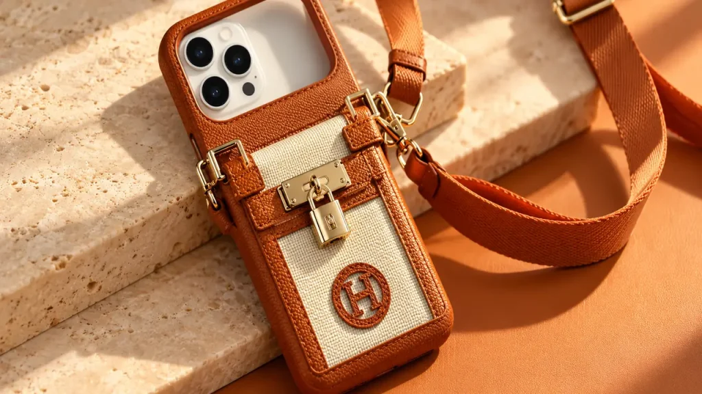 قاب آیفون Hermes Lock تصویر 3