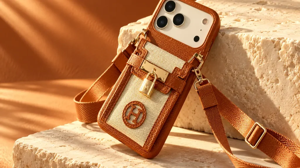 قاب آیفون Hermes Lock تصویر 4